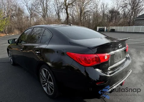 2017 Infiniti Q50 Premium from USA, damaged, VIN JN1EV7ARXHM841361